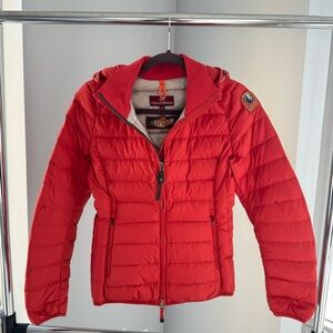 Parajumpers Super Lightweight Down Coat - Red - Brand New - XS